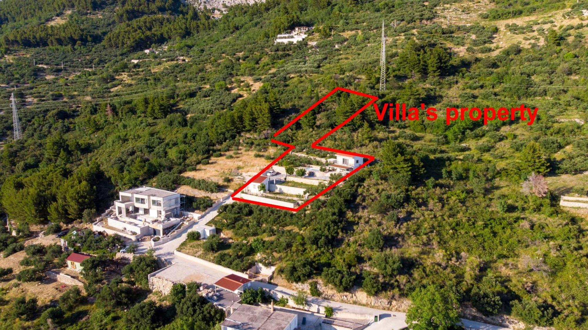 Olive Stone House Villa Makarska Bagian luar foto